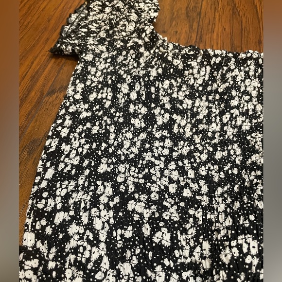 Lulus Black Floral Romper - Picture 7 of 8